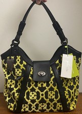 Petunia Pickle Bottom Hudson Hobo Midnight Saffron Velvet Handbag NWT Y2K