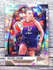 2024 Panini Prizm WNBA #48 Celeste Taylor Ice Prizms