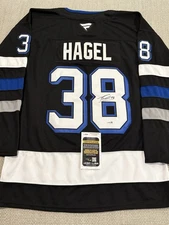JSA COA BRANDON HAGEL Signed Autographed Tampa Bay Lightning Hockey Jersey 