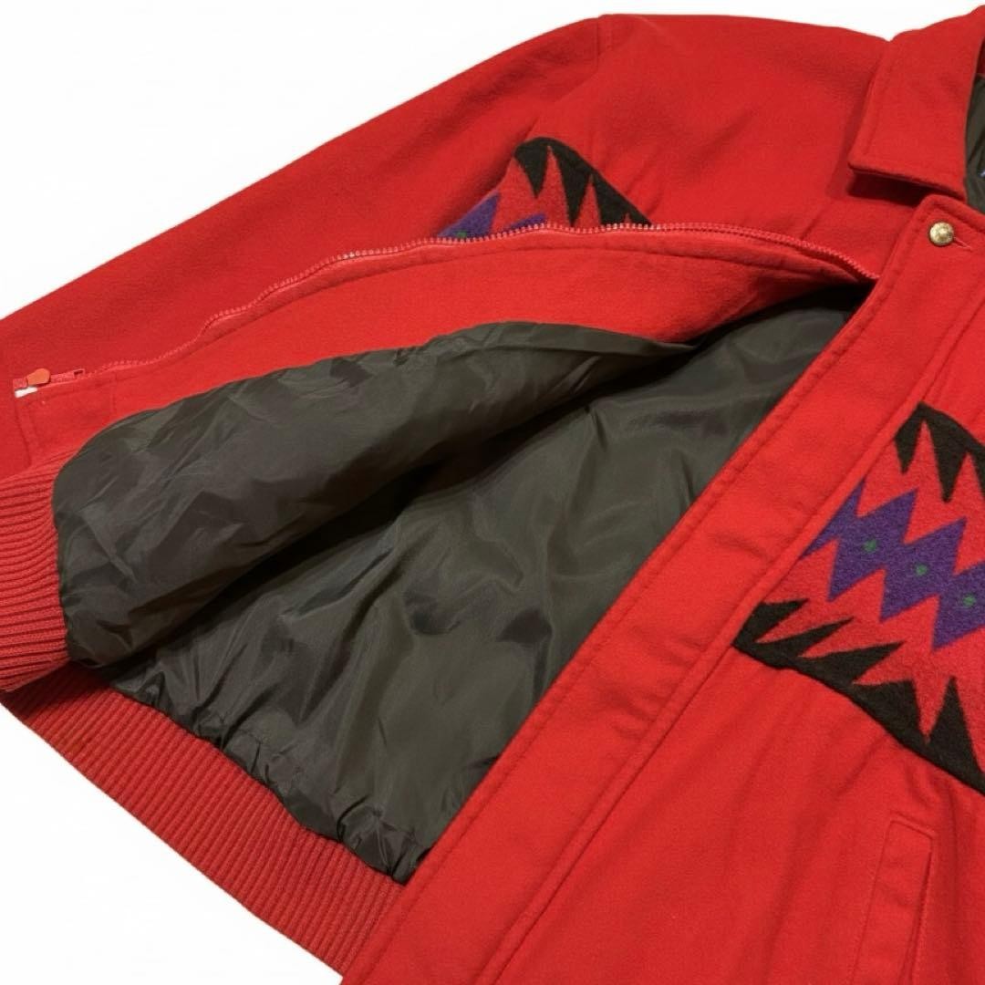 Pendleton Wool Jacket XL Native Pattern Vintage - image 4