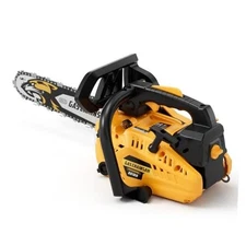 25CC Gas Chainsaw 2-Stroke Gasoline Top Handle Chainsaws Yellow-25cc Chainsaw