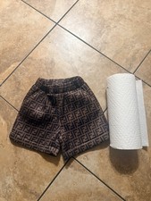 Fendi FF Logo Kids Shorts