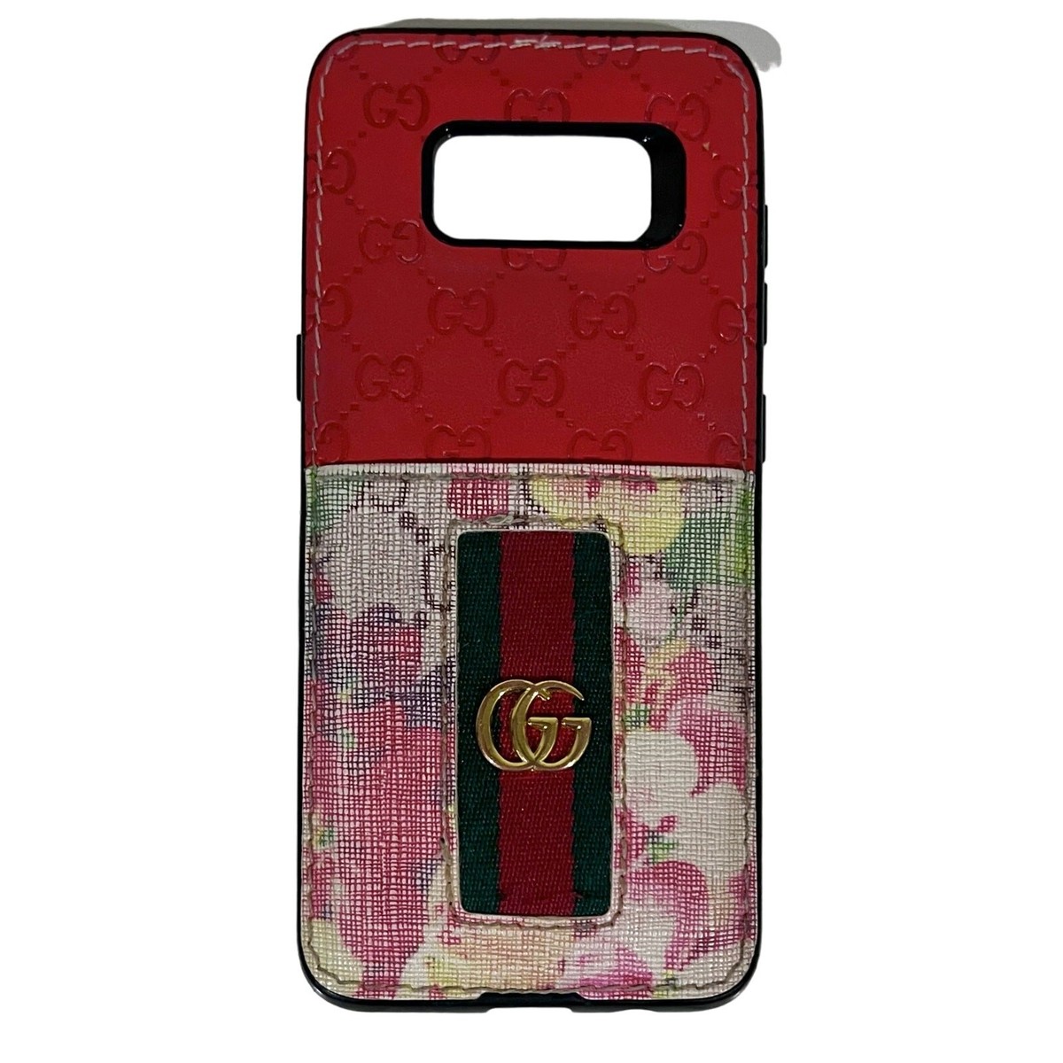 Gucci Designer Phone Case Samsung Galaxy 8 Floral Logo | eBay