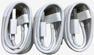 (Bulk Lot of 3pcs) Original OEM 1 Meter 30pin To USB Cable