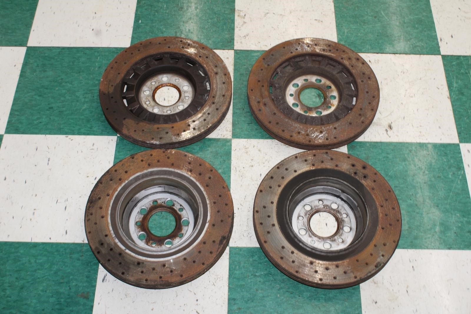 Maserati Ghibli 2014-2020 Front Left Brake discs 4 pcs