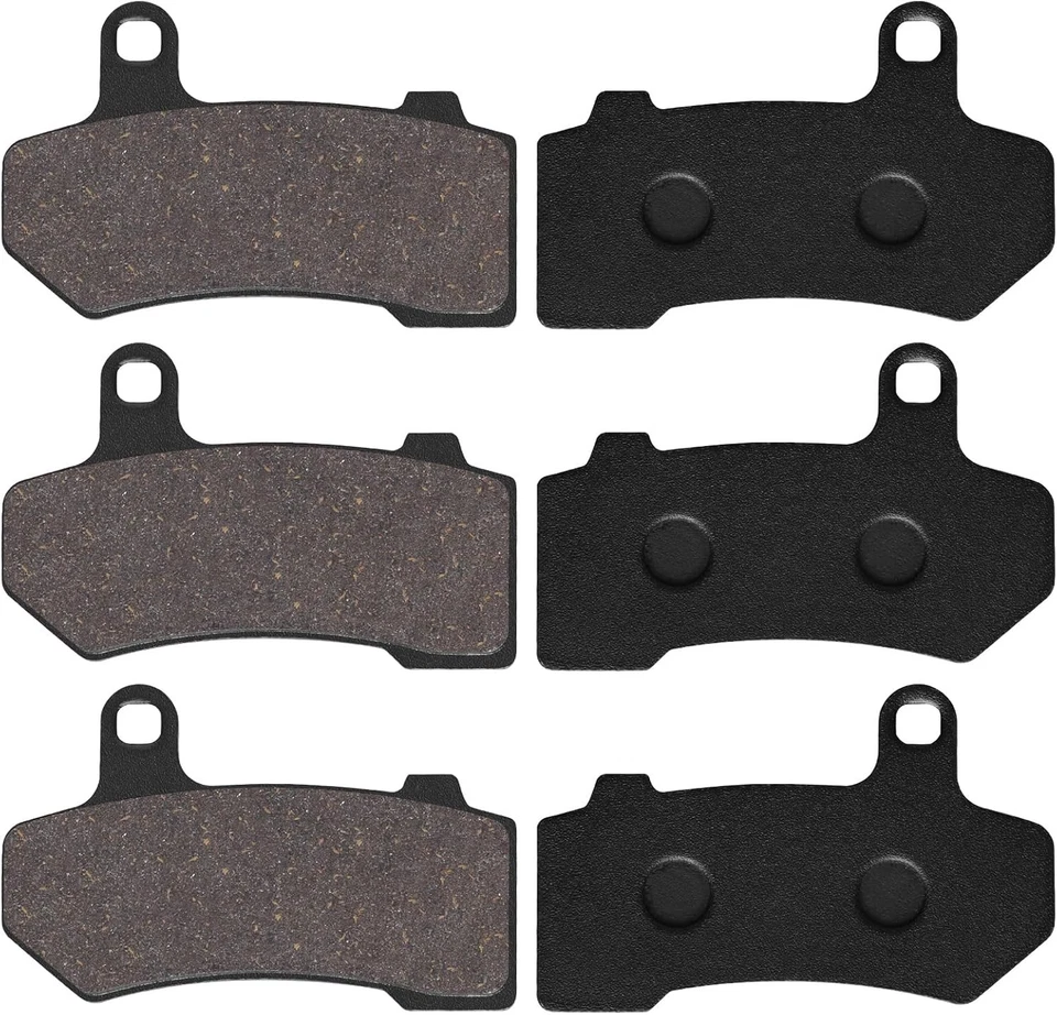 Durable Semi-Metallic Brake Pads for Harley Davidson Road King & Street Glide Foto 4 de 4