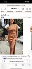 Show Me Your Mumu Copper Jodi Dress Size M