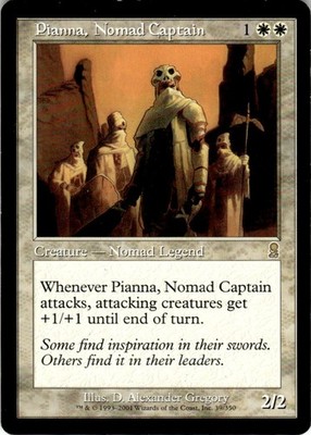2001 Odyssey Magic The Gathering Pianna, Nomad Captain 39/350 LP