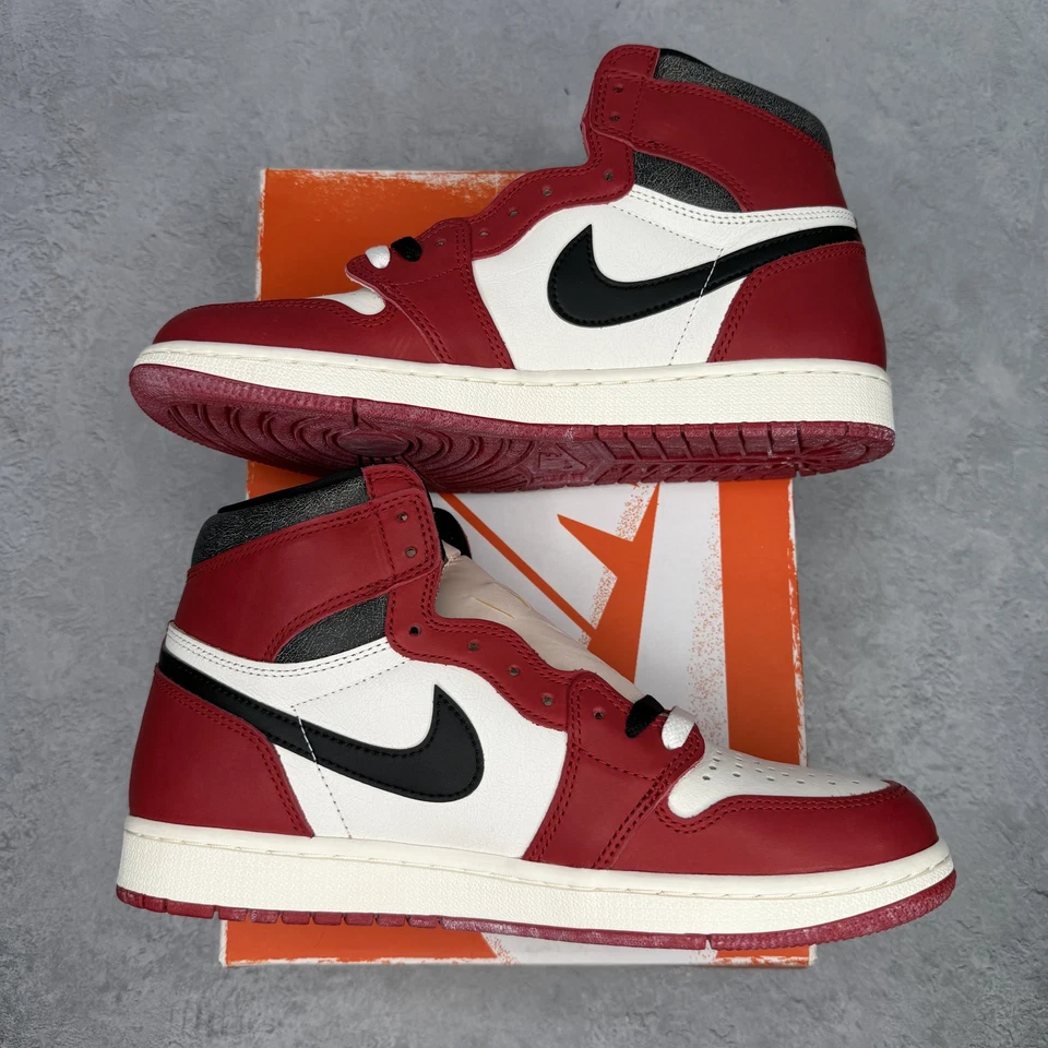Talla 9.5M/11W - Jordan 1 Retro Alto OG Chicago Lost and Found DZ5485-612 Foto 2 de 4