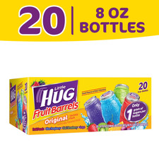 Little HUG Fruit Barrels Original Stable Kids Drinks Variety pack 20ct 8 fl oz