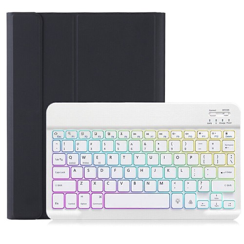 For iPad 7/8/9/10th Gen Air 3 4 5 6th Pro 11'' Backlit Keyboard Mouse Case Cover - Picture 29 of 39