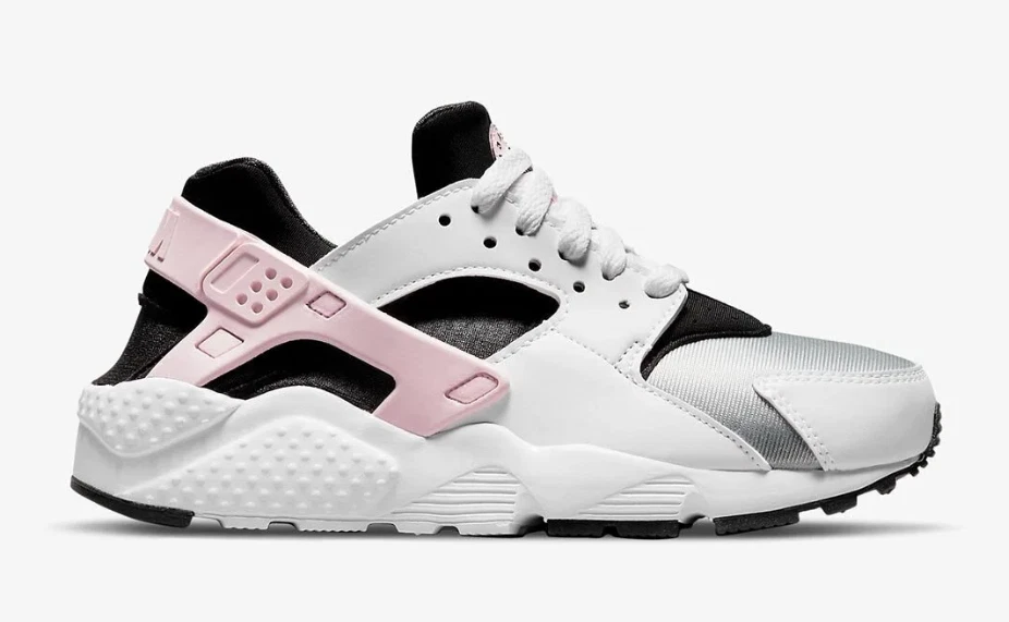 Nike huarache pink and clearance grey