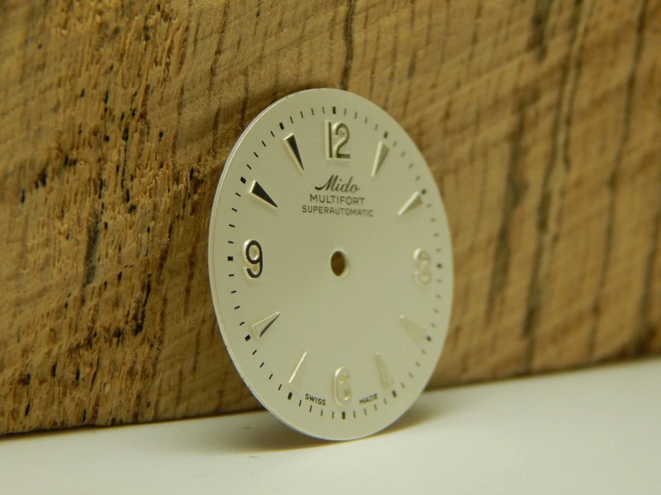 Серебряные маркеры Mido винтажные часы циферблат жемчуг мультипорт суперавтоматические 24,25 мм - Изображение 2 из 4