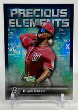 Elijah Green Precious Elements Bowman Platinum 2023 Washington Nationals NM/M