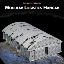 Logistics Hangar - Miniature Terrain Set 6mm/...