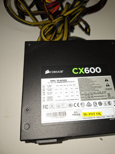 Corsair CX600 75-001668 Netzteil - Afbeelding 3 van 8
