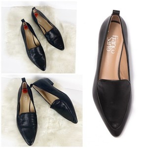 franco sarto studio pointed toe leather loafer