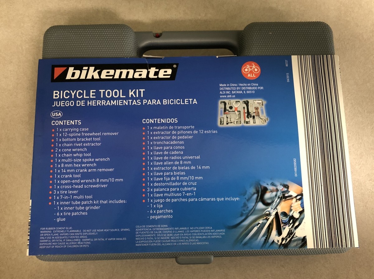NEW Bikemate Bicycle Tool Kit Universal Tools Part 46727 L@@K