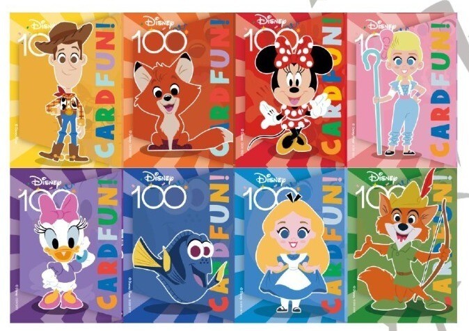 【中国版】Card Fun Disney 100th Joyful 8ボックス 中国版】Card Fun Disney 100th Joyful 8ボックス 中国版】Card