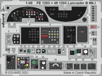 MW22 Eduard FE1203 Lancaster B Mk.I 1/48 Zoom Set For Hkm