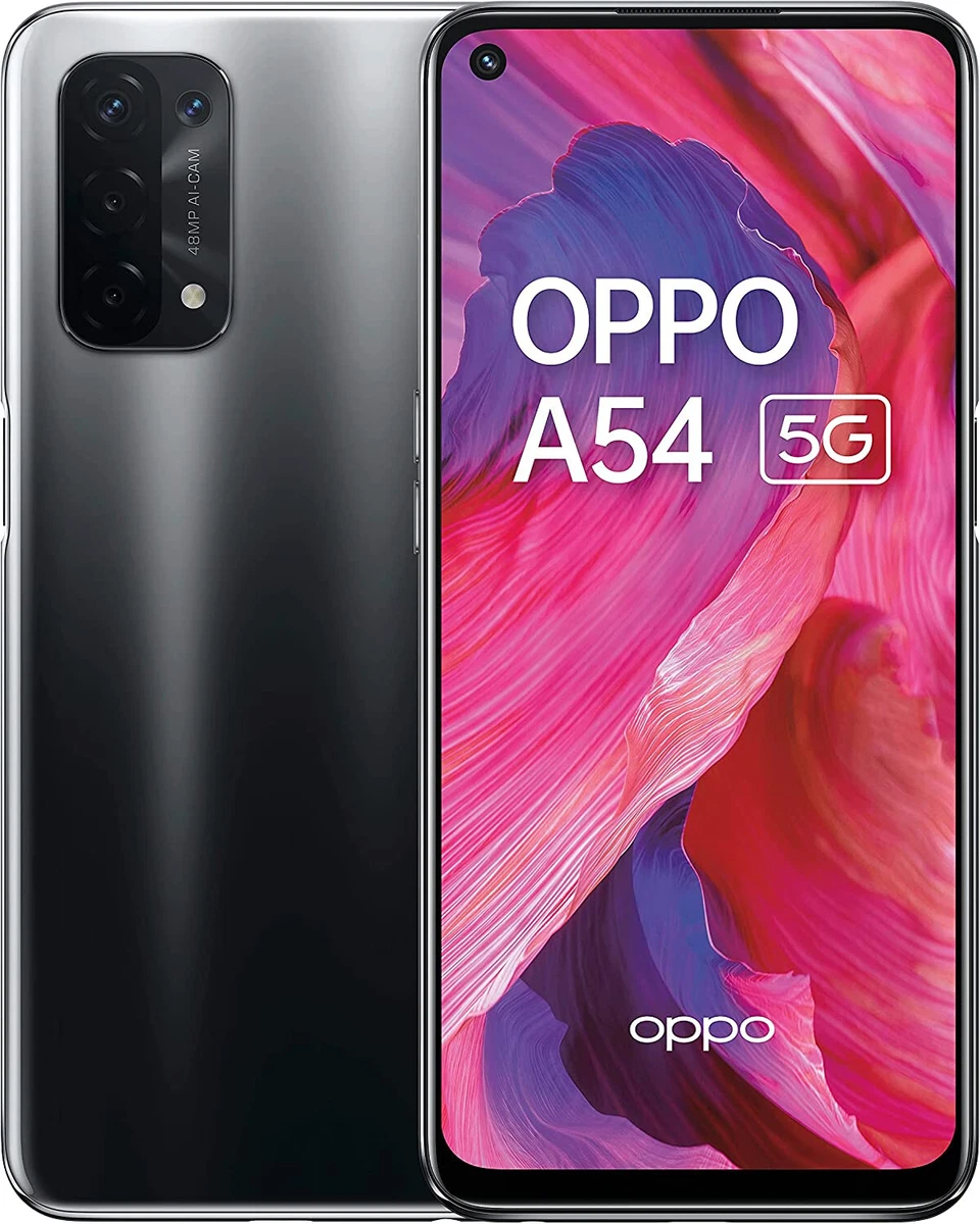 New Oppo A54 5G Fluid Black 6.5