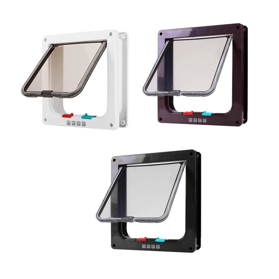 Cat Doors Replacement Door Frame Tunnel Cat Dogs Flap Doors for Puppy Doggie - Image 2 of 2