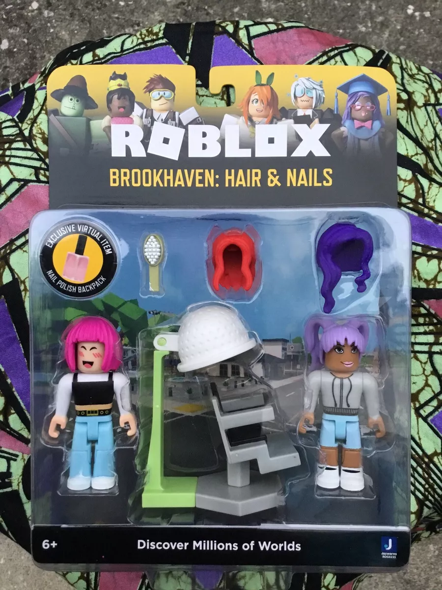 Roblox Brookhaven: Hair & Nails w/ Exclusive Virtual Code Brand