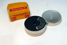 Empty case only for Vintage 8mm Kodak Film 25 ft double roll spool