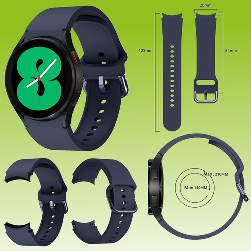 Do Samsung Galaxy Watch FE 6 5 4 Normal Pro Classic wszystkie rozmiary Plastikowy pasek - Zdjęcie 33 z 34