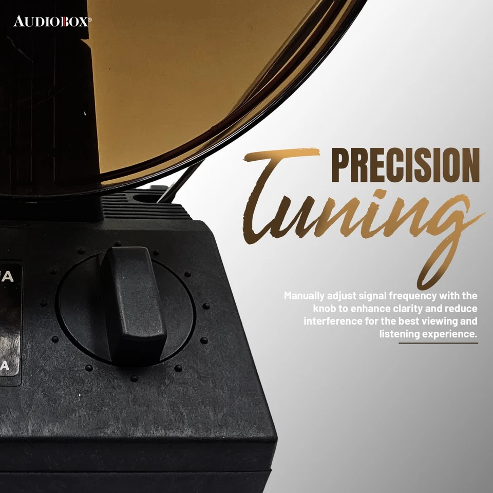 Antena interior digital HD - Soporta 1080P HDTV, FM, VHF, UHF 12dB Ganancia, Telesco Foto 3 de 4