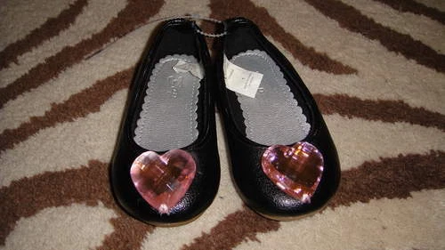 Zapatos superior de cuero negro Gap