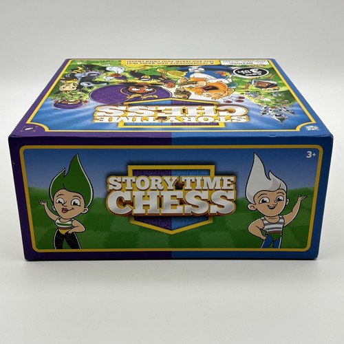 Story Time Chess COMPLETE Thinking Cup 2018 Childrens Learning Educational - Picture 15 of 16