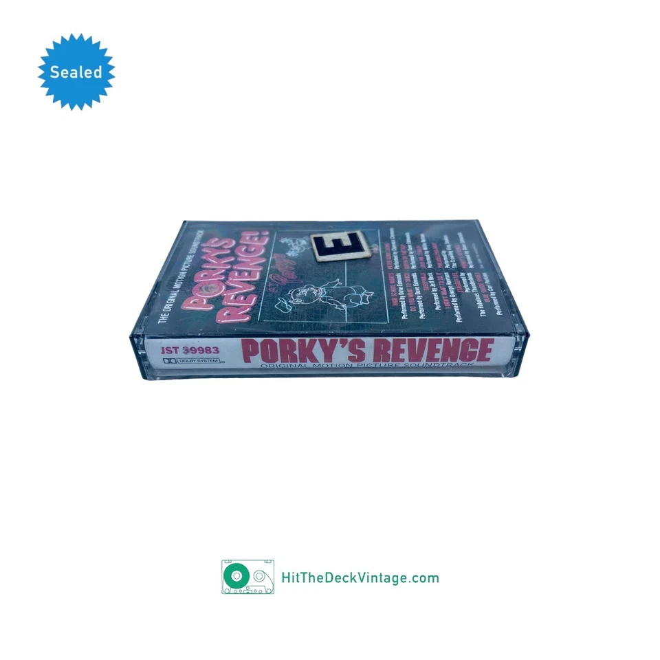 Porky's Revenge! Soundtrack Cassette Tape (1985) US 1st Jeff Beck SEALED - Image 3 of 4