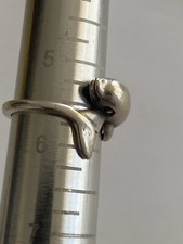 925 sterling silver dolphin ring by Kabana Size 5.5