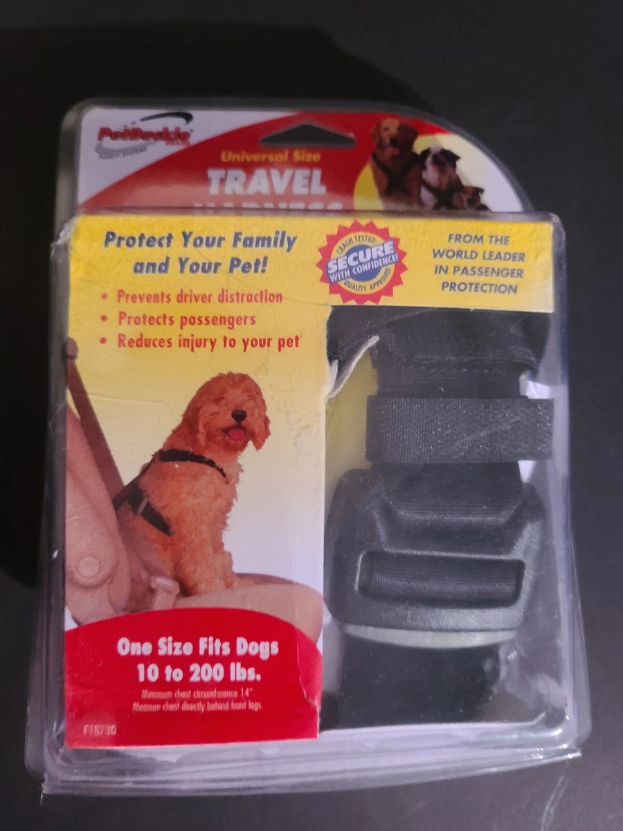 NEW SEALED Petbuckle Travel Harness Large Dogs 10 200 LBS F18730 Pet Buckle