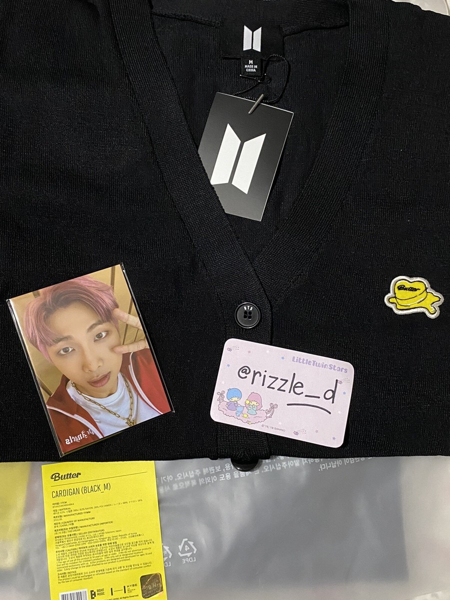 BTS Butter Official Merch] Butter Cardigan + Photo Card Set | eBay