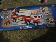 paw patrol fire truck with 50 balls playhouse