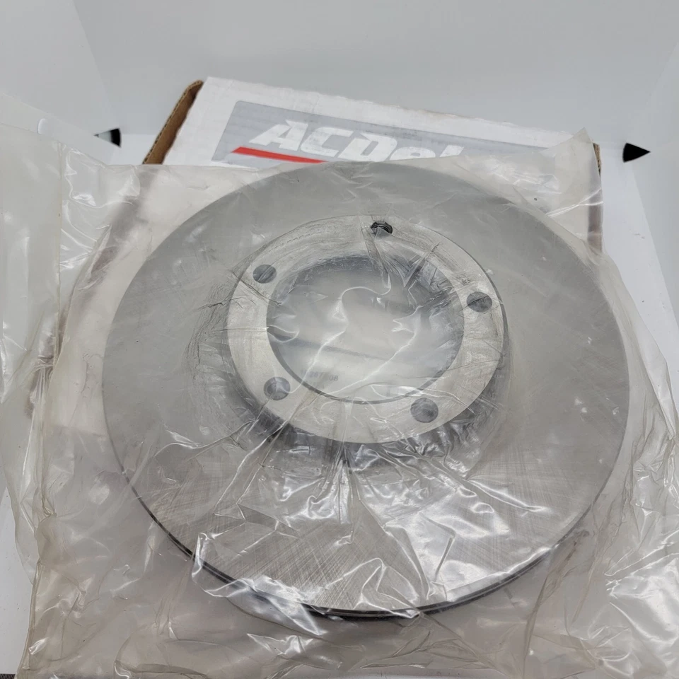 2 rotores de freio a disco ACDelco 18A732A compatível com Toyota Tacoma 1995-2004 - Imagem 3 de 4