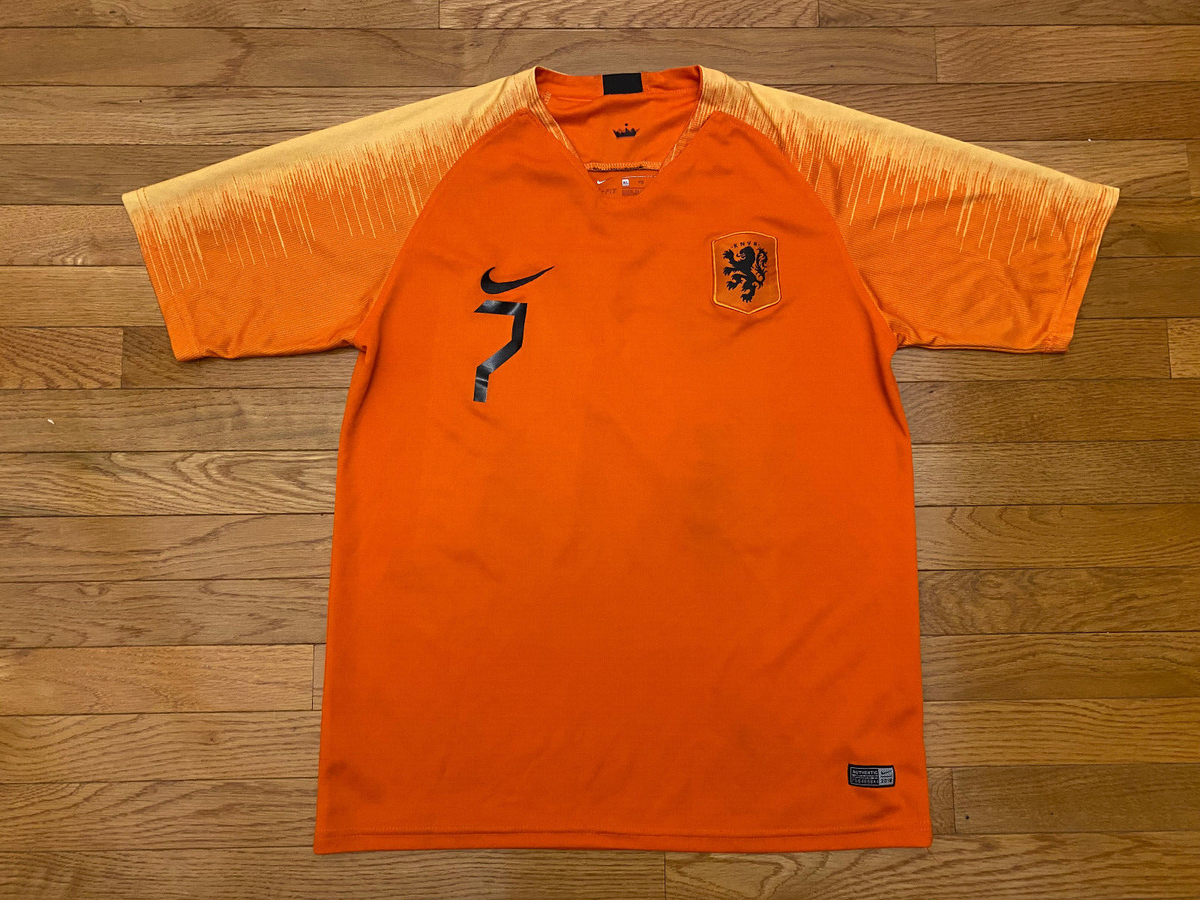 Nike Holland Netherlands KNVB Soccer Jersey 2018 Men's Size XL Sz