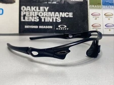 Oakley SI Radar Path Matte Black Frame w/ Gunmetal Oakley Icons - SKU# 53-097