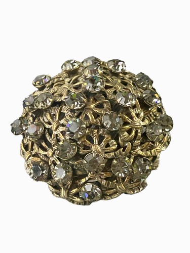 Sandor Vintage Original Brooch Costume Jewelry Signed - Picture 9 of 9