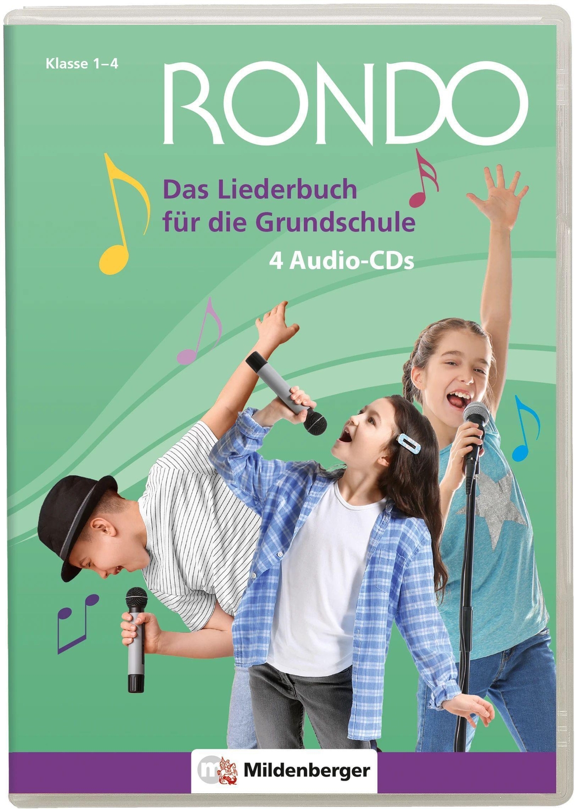 Thumbnail - Rondo - Das Liederbuch Für Die Grundschule - 4 Audio Cds Klasse 1 - 4