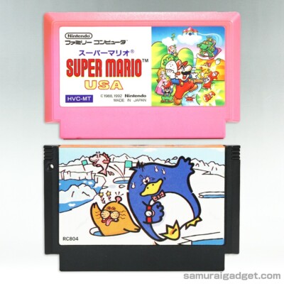 Super Mario USA & Antarctic Adventure Nintendo Famicom / FC [Japanisches NES]