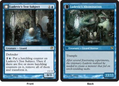 Ludevic's Test Subject 64 Rare Innistrad ISD MTG