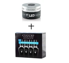 Cuccio Colour Veneer  Treatment Pack + T3 LED/UV controlled leveling white 1 oz 