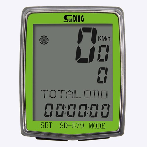 SD-579A Bicycle Computer Wired Speedometer ith Backlight LCD for Running Riding - Picture 13 of 14