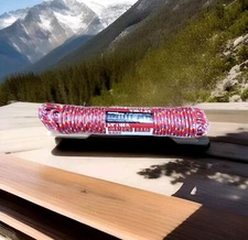 HAUL-MASTER 3/8 in. x 100 ft. Diamond Braid Rope