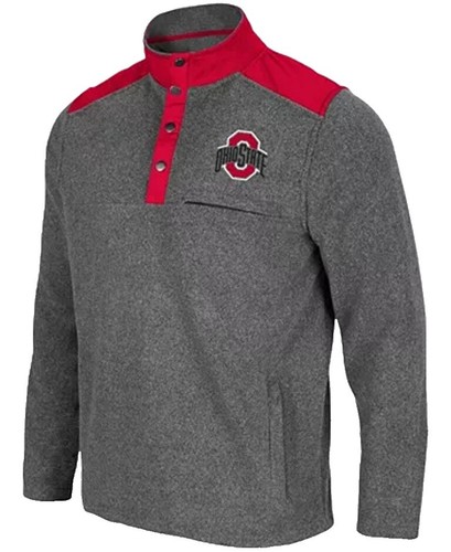 Vintage 80s 90s Red Champion Ohio State Reverse Weave Hoodie OLD