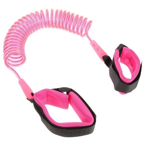 Child Safety Leash / Harness Wrist Link Tether for Toddlers & Young Girls - Pink - Picture 3 of 12