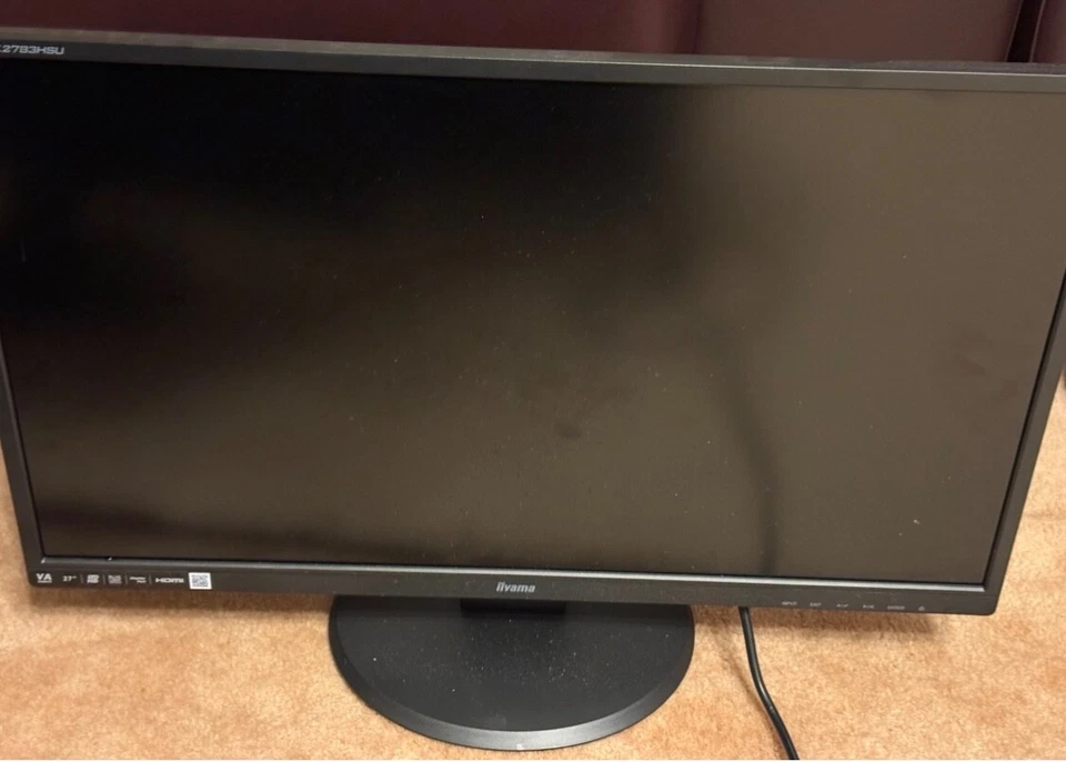 iiyama ProLite X2783HSU-B3 27" Widescreen LED Backlight Monitor - Black - Image 2 of 4